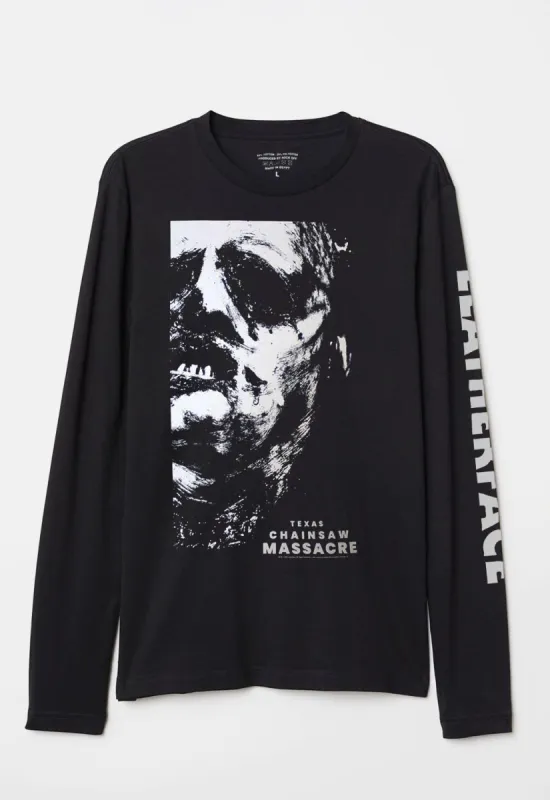 Leatherface Long Sleeved Top sold by Damaged Society