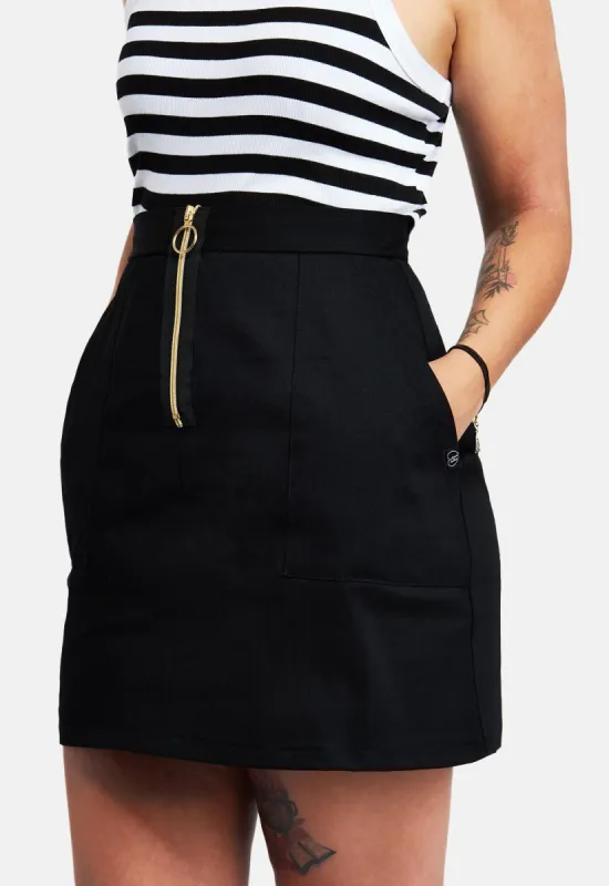 Stitched Up Mini Skirt made by Damaged Society