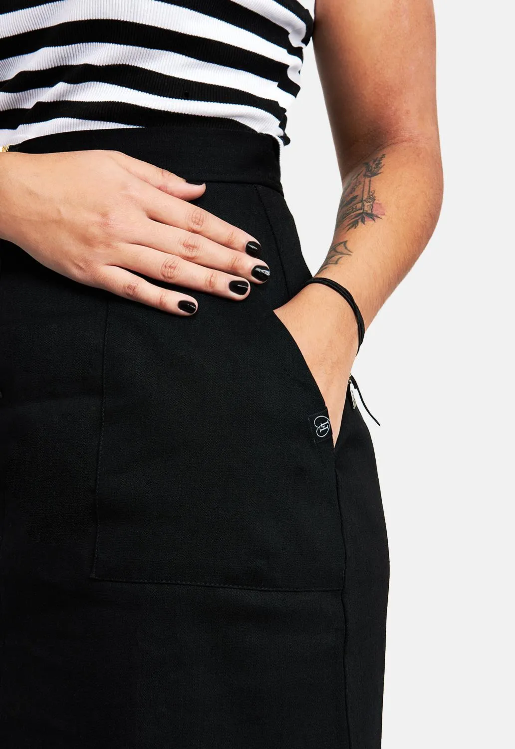 Stitched Up Mini Skirt sold by Damaged Society product image thumbnail 4