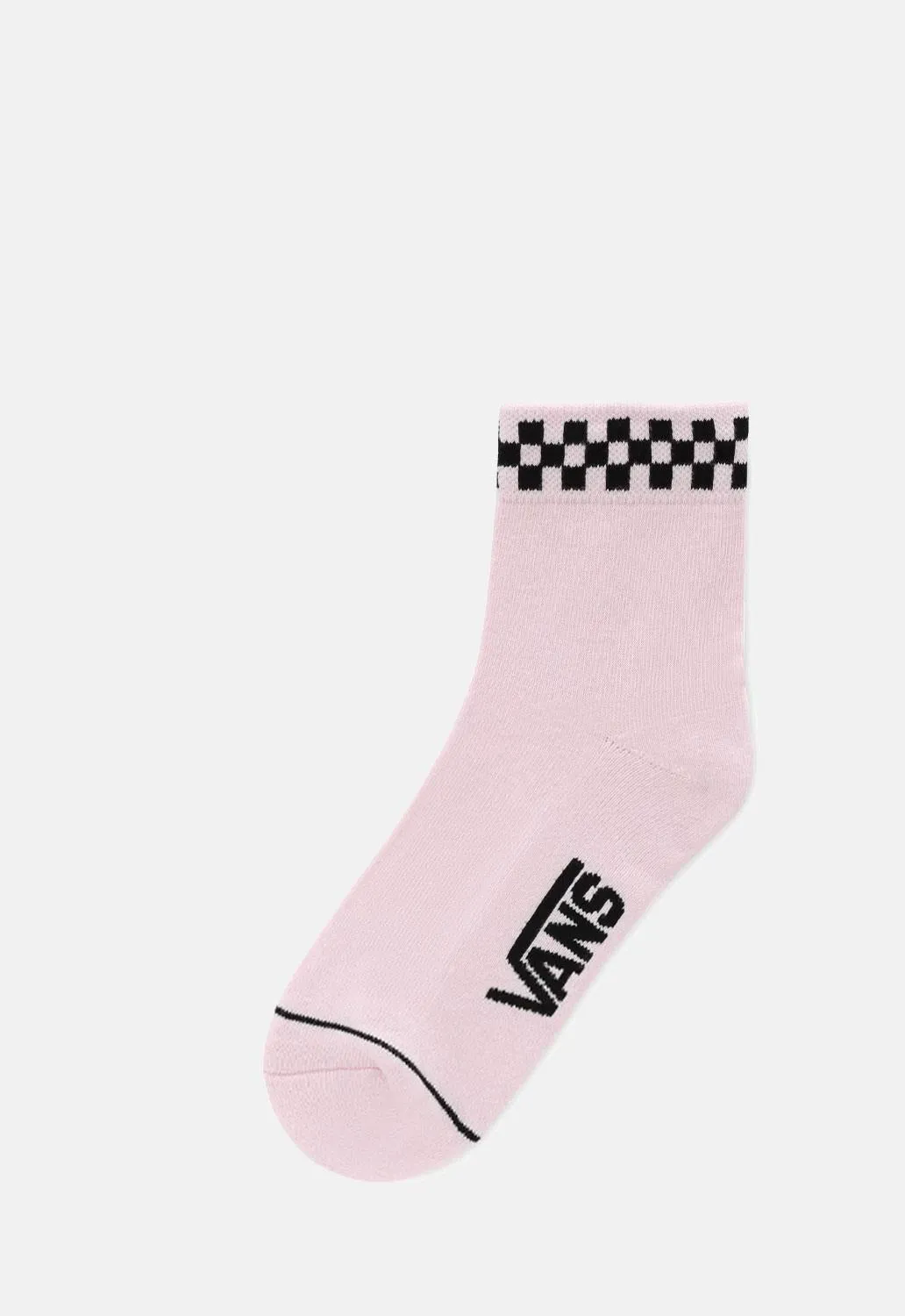 Peek-A-Check Crew Socks sold by Damaged Society