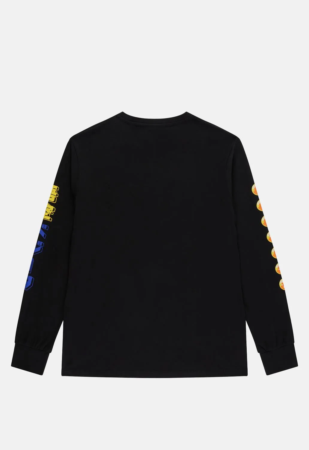 Goku Vs Vegetta Long Sleeved Top sold by Damaged Society product image thumbnail 2