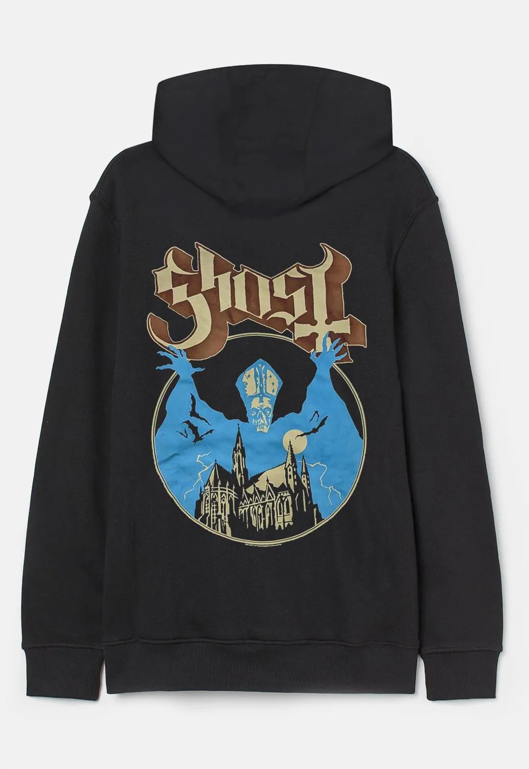 Pocket Logo & Opus Hoodie sold by Damaged Society product image thumbnail 2