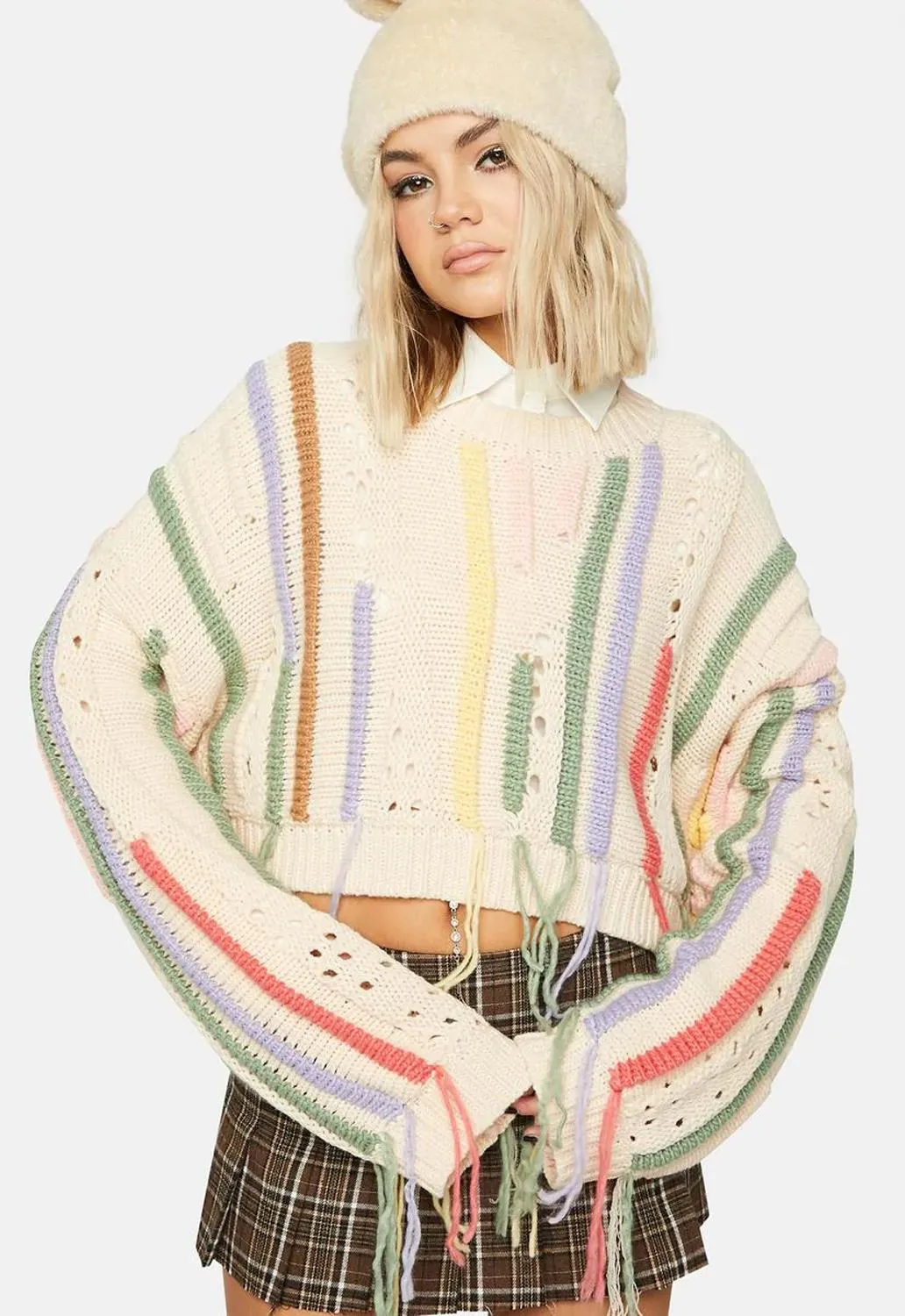 Painter Knit sold by Damaged Society
