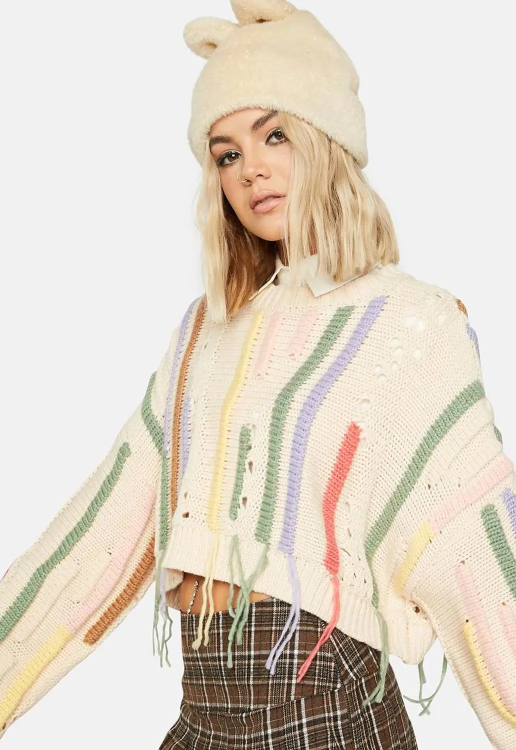 Painter Knit sold by Damaged Society product image thumbnail 3
