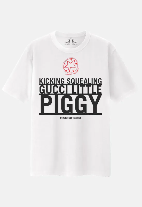 Gucci Piggy T-Shirt sold by Damaged Society