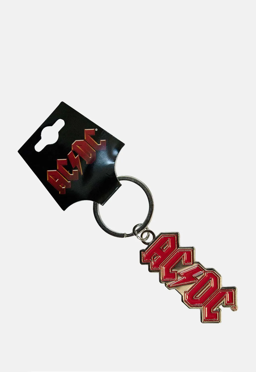AC/DC Logo Keyring sold by Damaged Society product image thumbnail 2