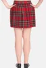 Prep Pleat Tartan Mini Skirt sold by Damaged Society