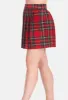 Prep Pleat Tartan Mini Skirt sold by Damaged Society