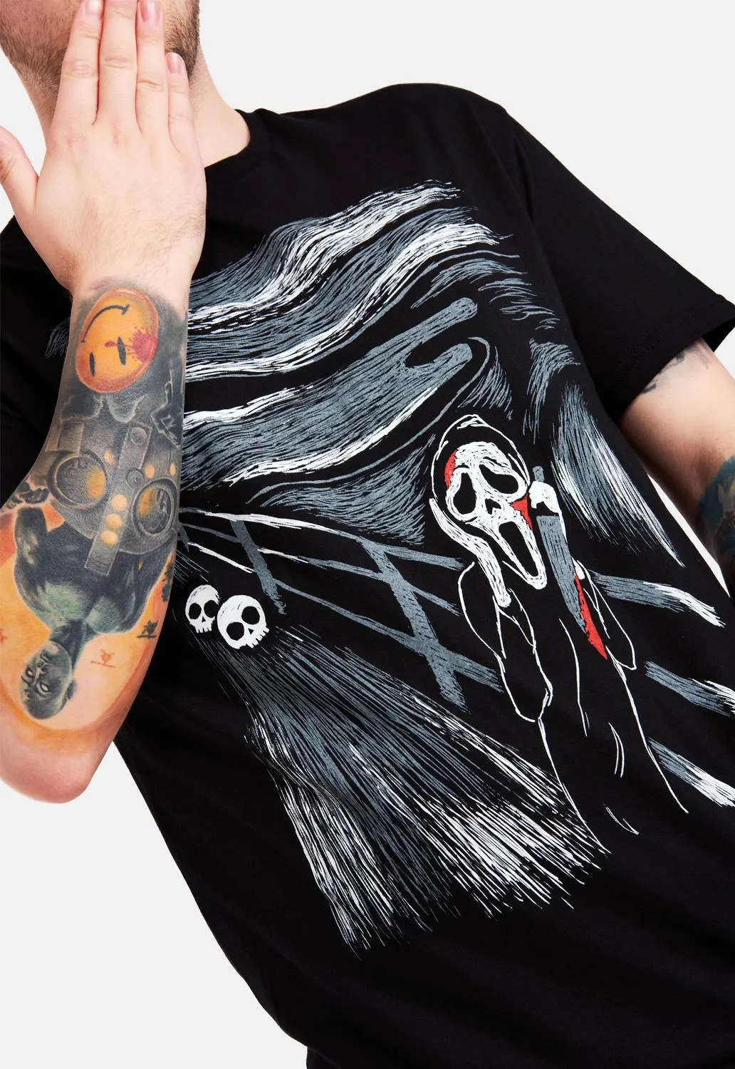 Scream T-Shirt sold by Damaged Society product image thumbnail 3