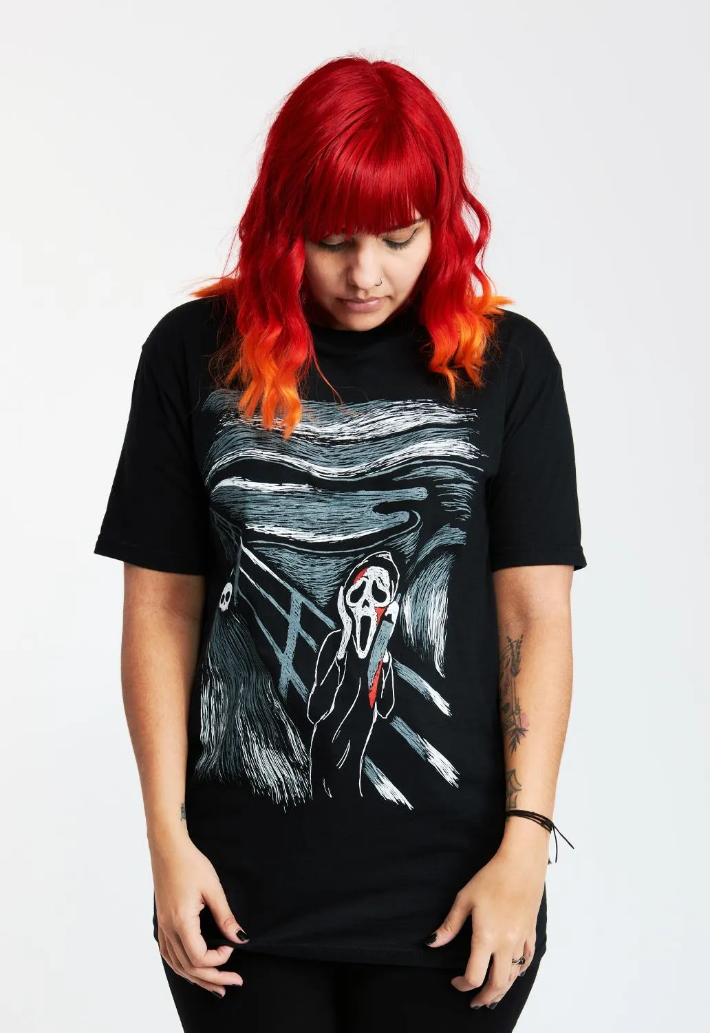 Scream T-Shirt sold by Damaged Society product image thumbnail 2