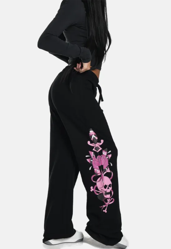 Love Wrapped Relaxed Joggers made by Ed Hardy