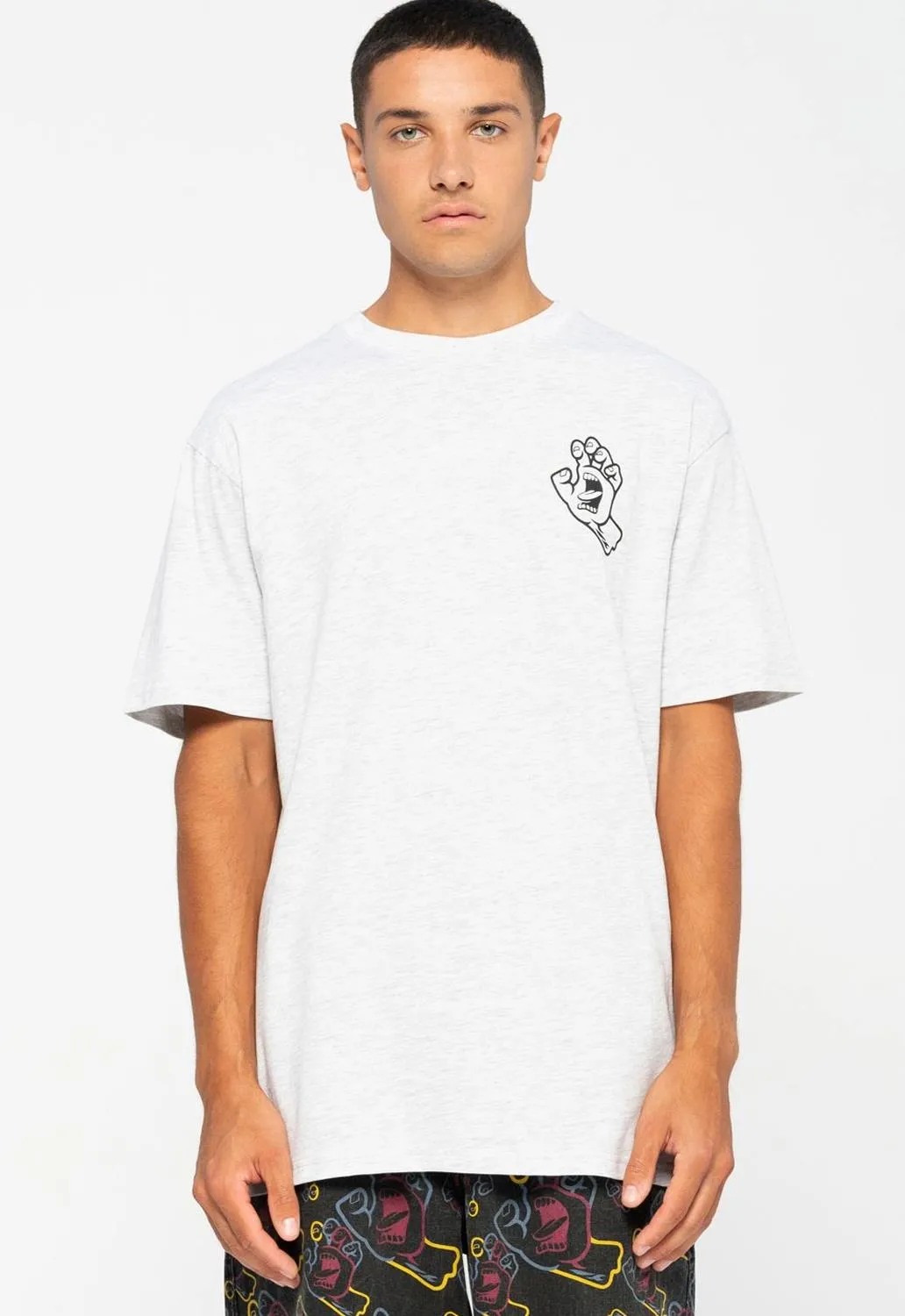 Screaming Hand Fusion T-Shirt sold by Damaged Society