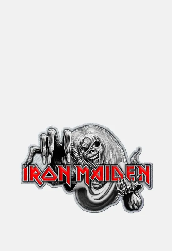 Number Of The Beast Pin Badge sold by Damaged Society