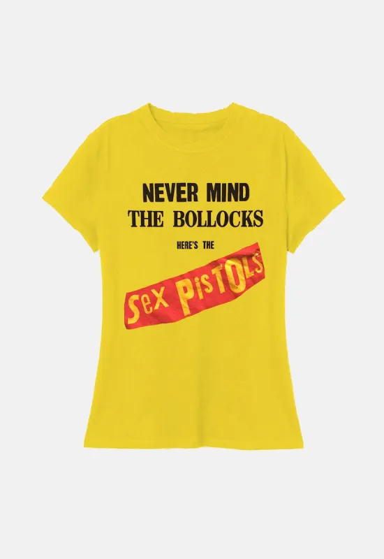 Never Mind The Bollocks Women's T-Shirt sold by Damaged Society