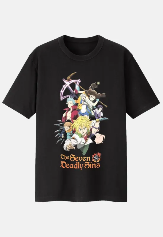 Characters T-Shirt sold by Damaged Society