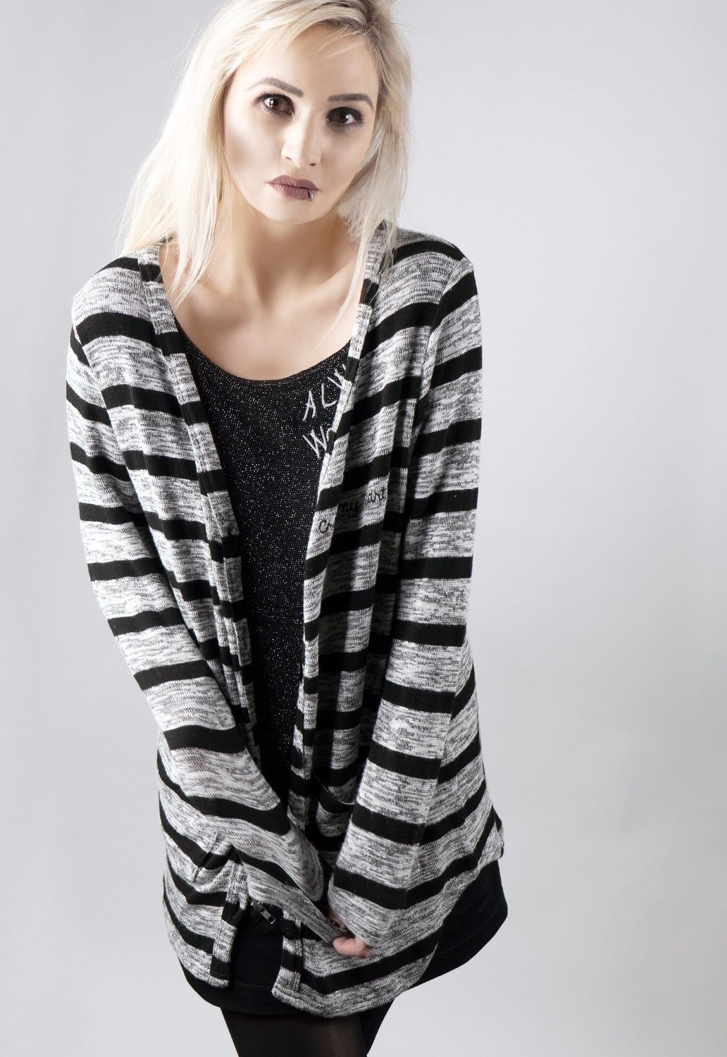 Cross My Heart Cardigan sold by Damaged Society