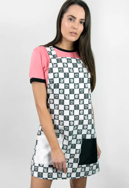 Gloomy Toons Pinafore Dress sold by Damaged Society