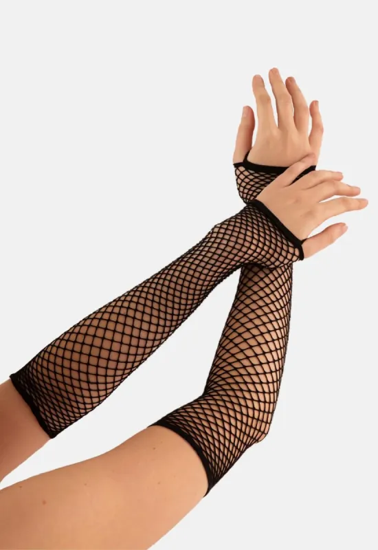 Large Net Sleeve Gloves sold by Damaged Society