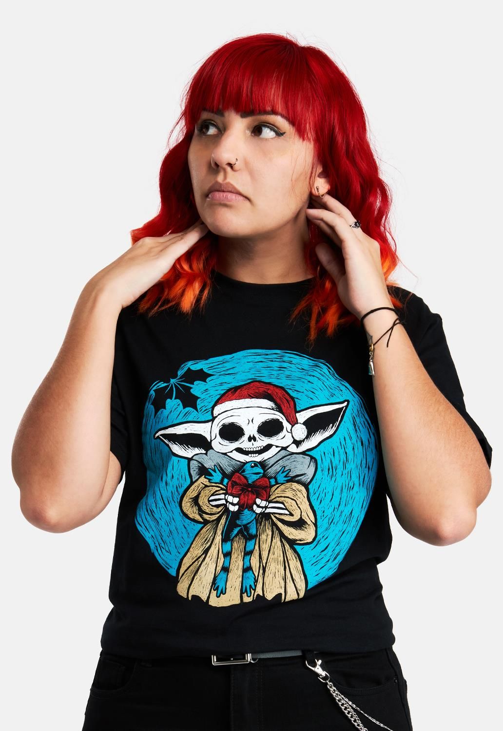 The Festive Child T-Shirt sold by Damaged Society product image thumbnail 2