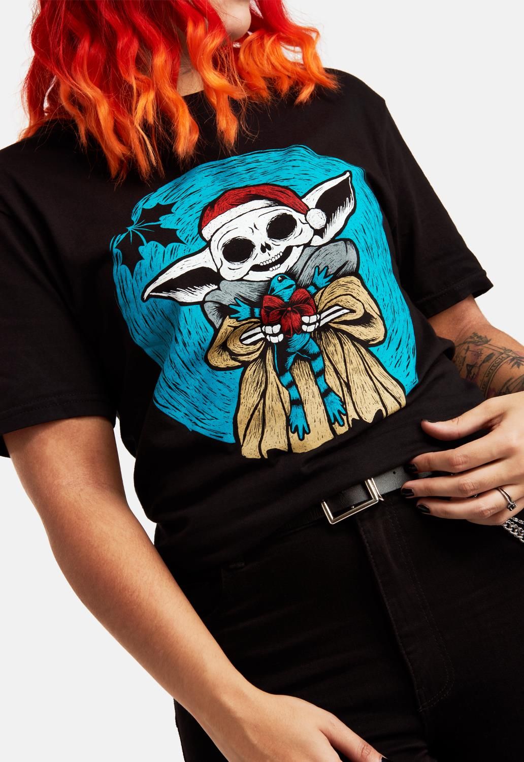 The Festive Child T-Shirt sold by Damaged Society product image thumbnail 3