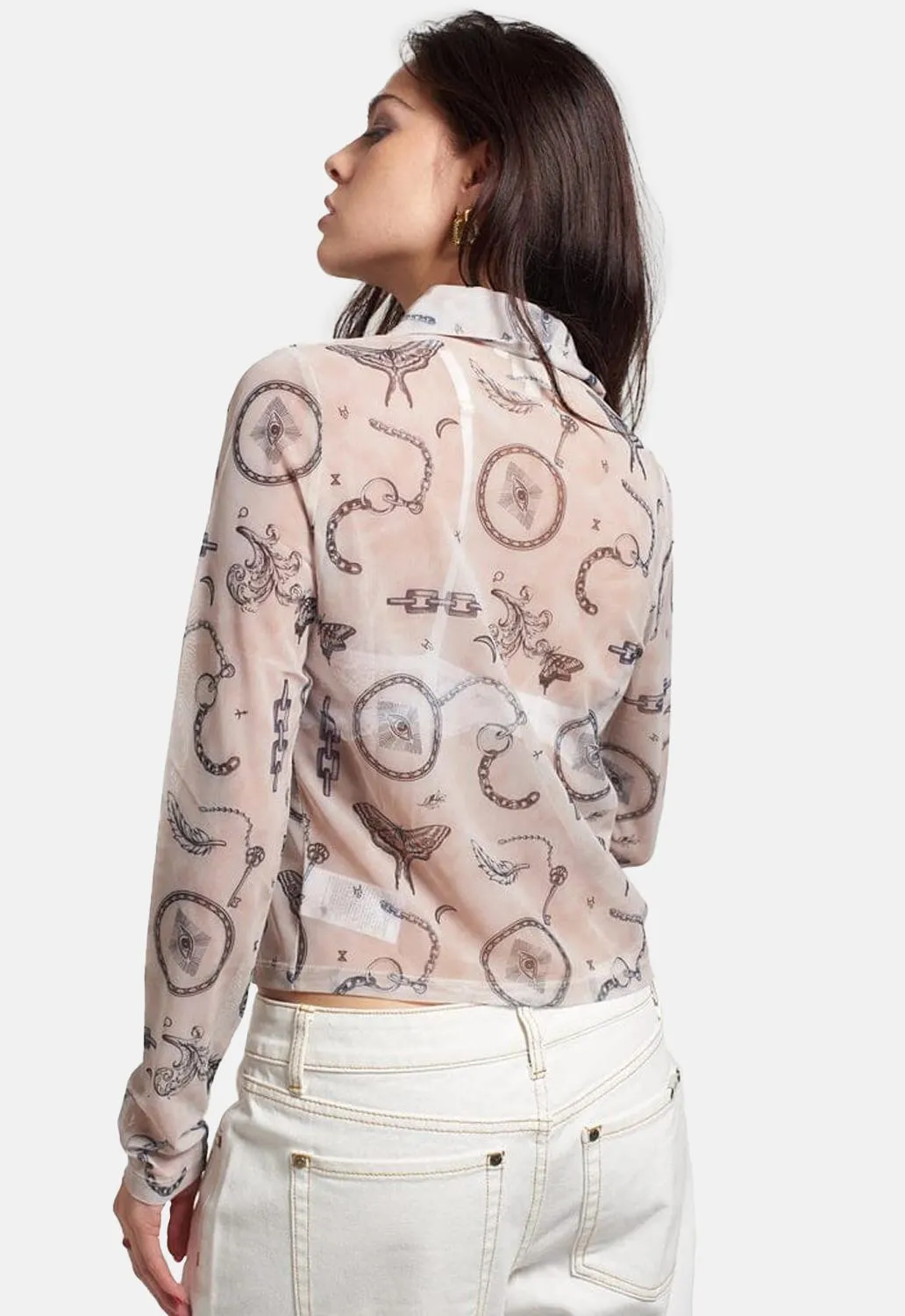 Mystic Tattoo Shirt sold by Damaged Society product image thumbnail 4