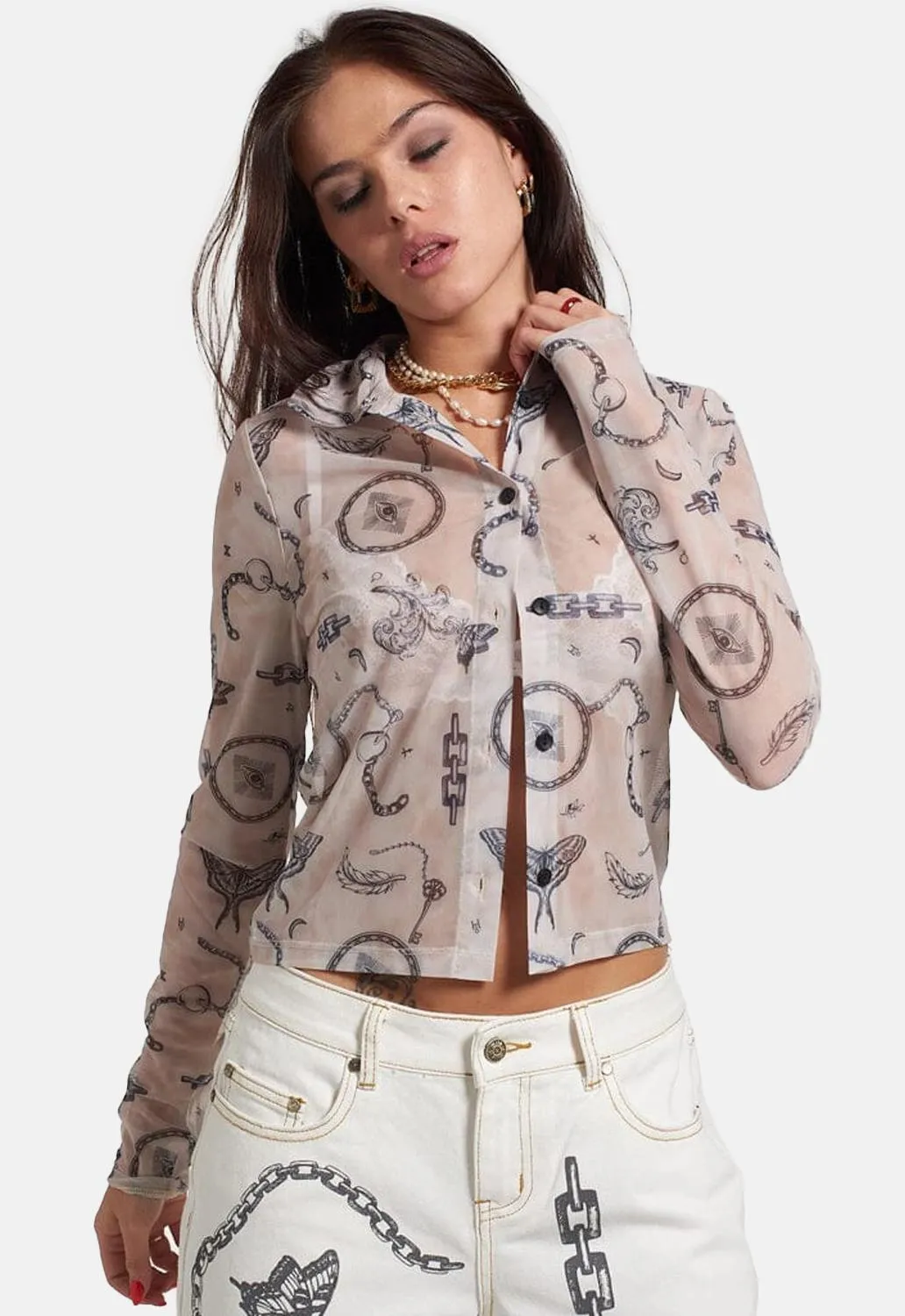 Mystic Tattoo Shirt sold by Damaged Society