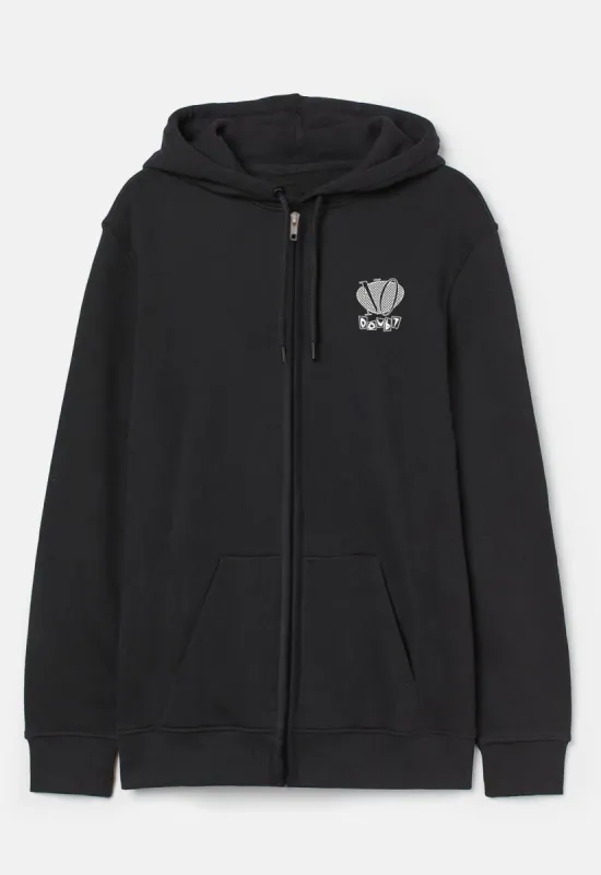 Checker Logo (Back Print) Hoodie sold by Damaged Society