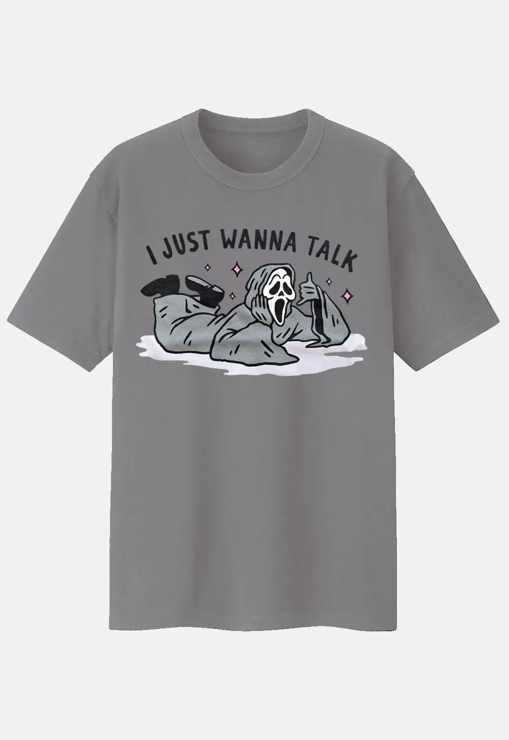 Wanna Talk? T-Shirt sold by Damaged Society