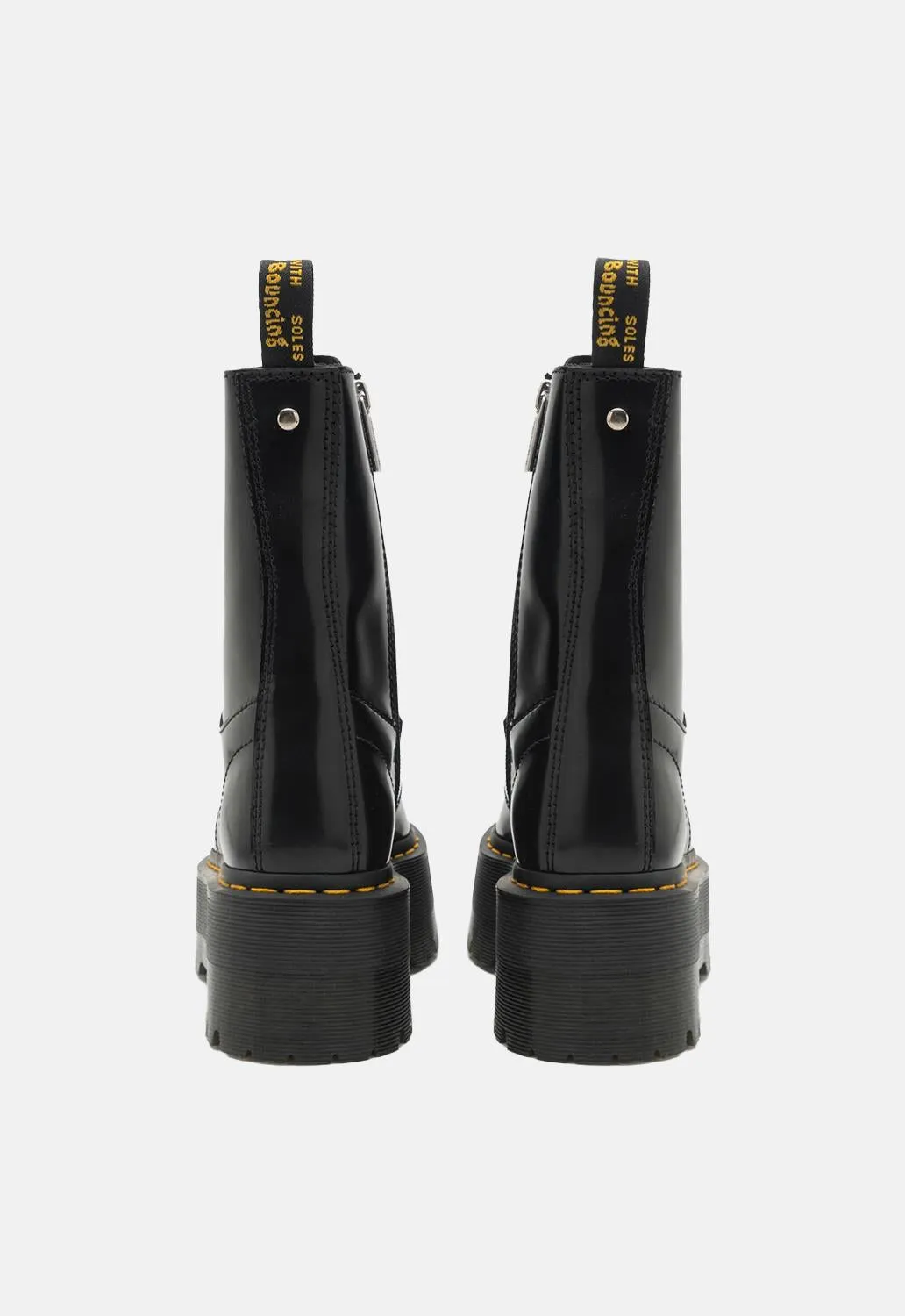 Jetta Hi Max Leather Platform Boots sold by Damaged Society product image thumbnail 3