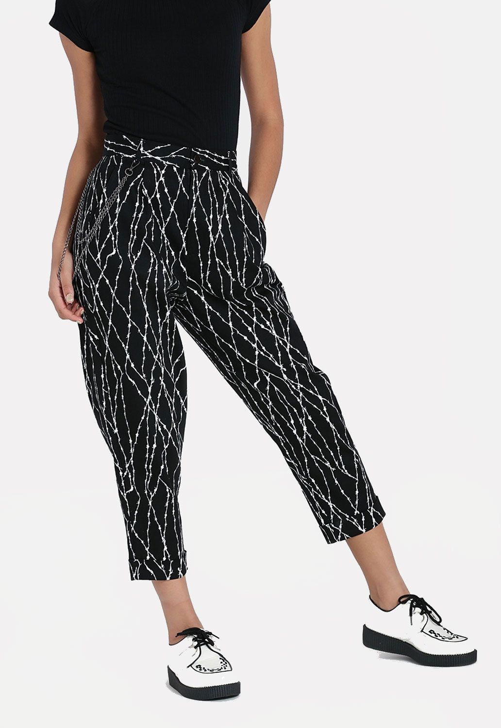 Barbed Wire Trousers sold by Damaged Society product image thumbnail 2