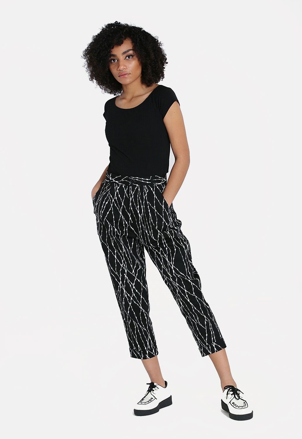 Barbed Wire Trousers sold by Damaged Society