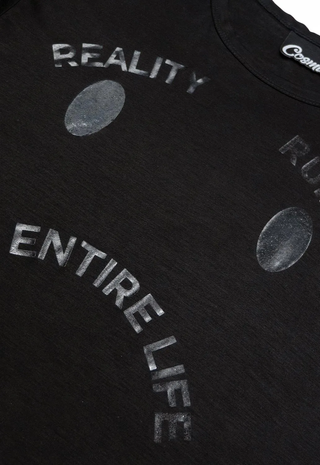 Reality Crop T-Shirt sold by Damaged Society product image thumbnail 3