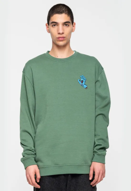 Screaming Hand Chest Crew sold by Damaged Society