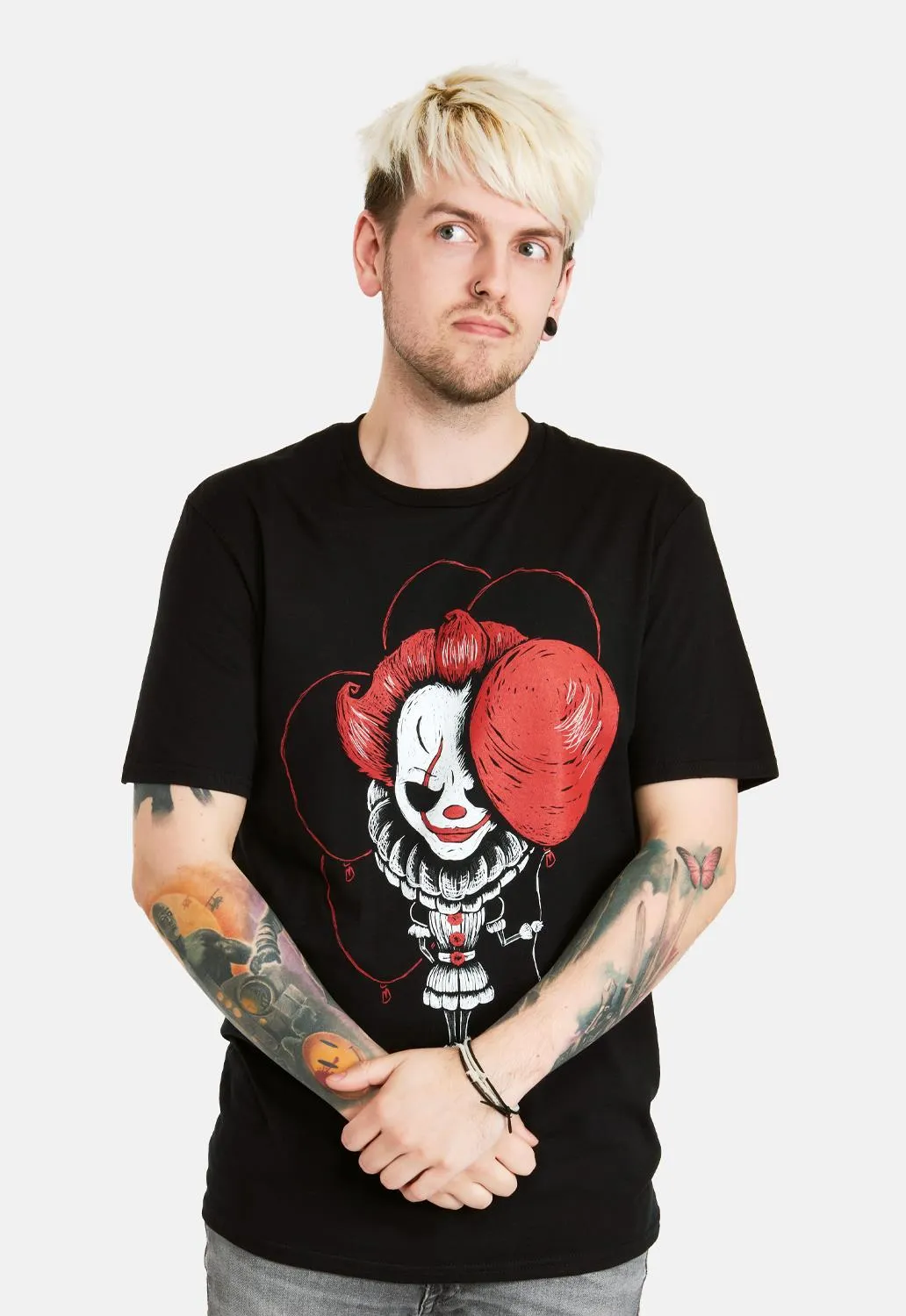 The Clown T-Shirt sold by Damaged Society