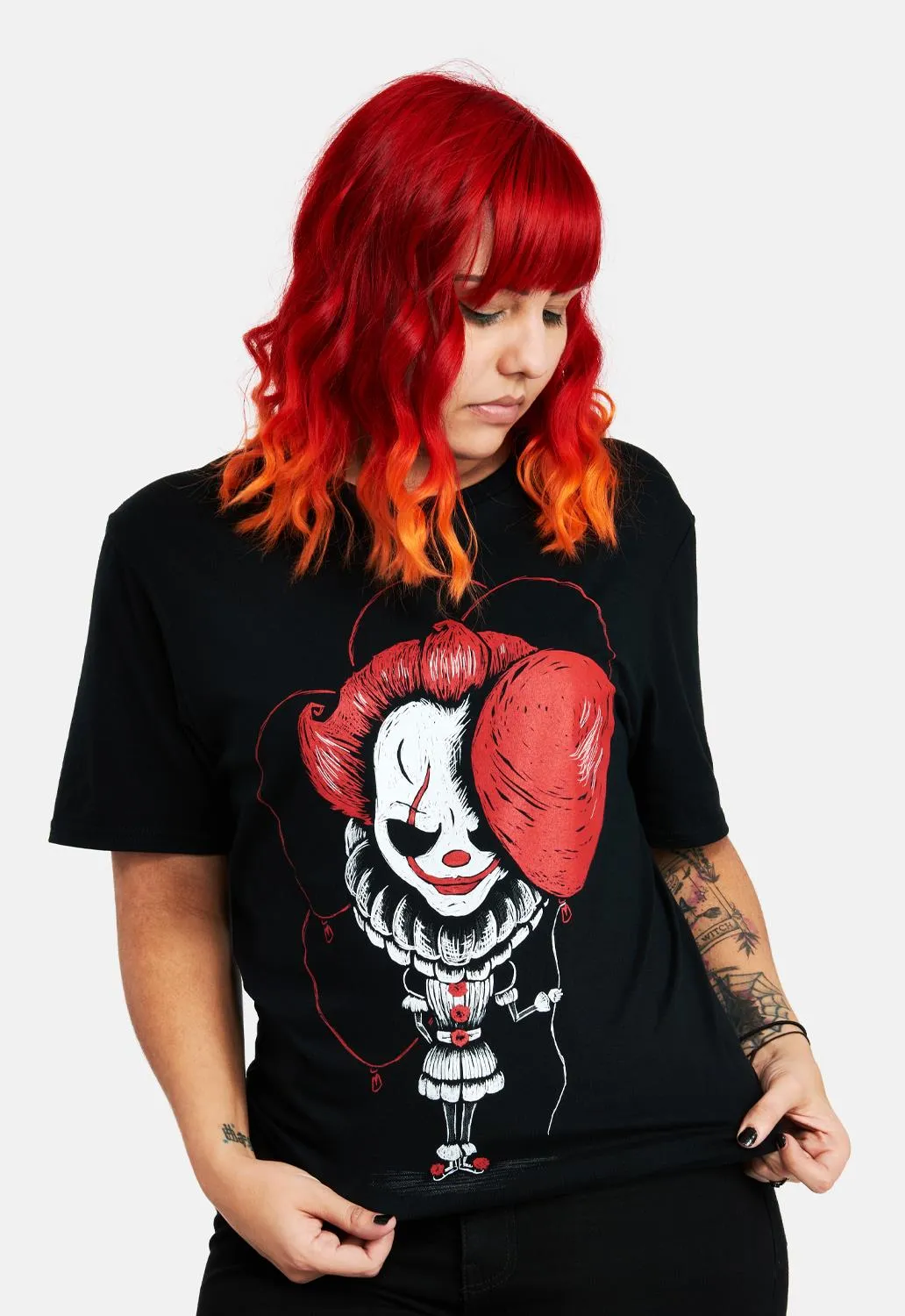 The Clown T-Shirt sold by Damaged Society product image thumbnail 2