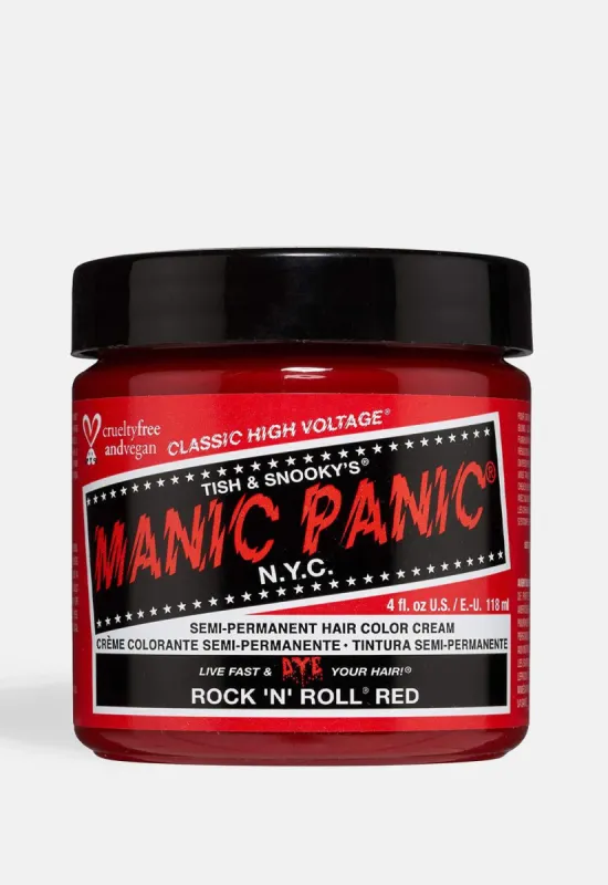 Rock N Roll Red High Voltage Hair Dye sold by Damaged Society