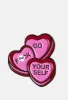 Candy Hearts Pin sold by Damaged Society