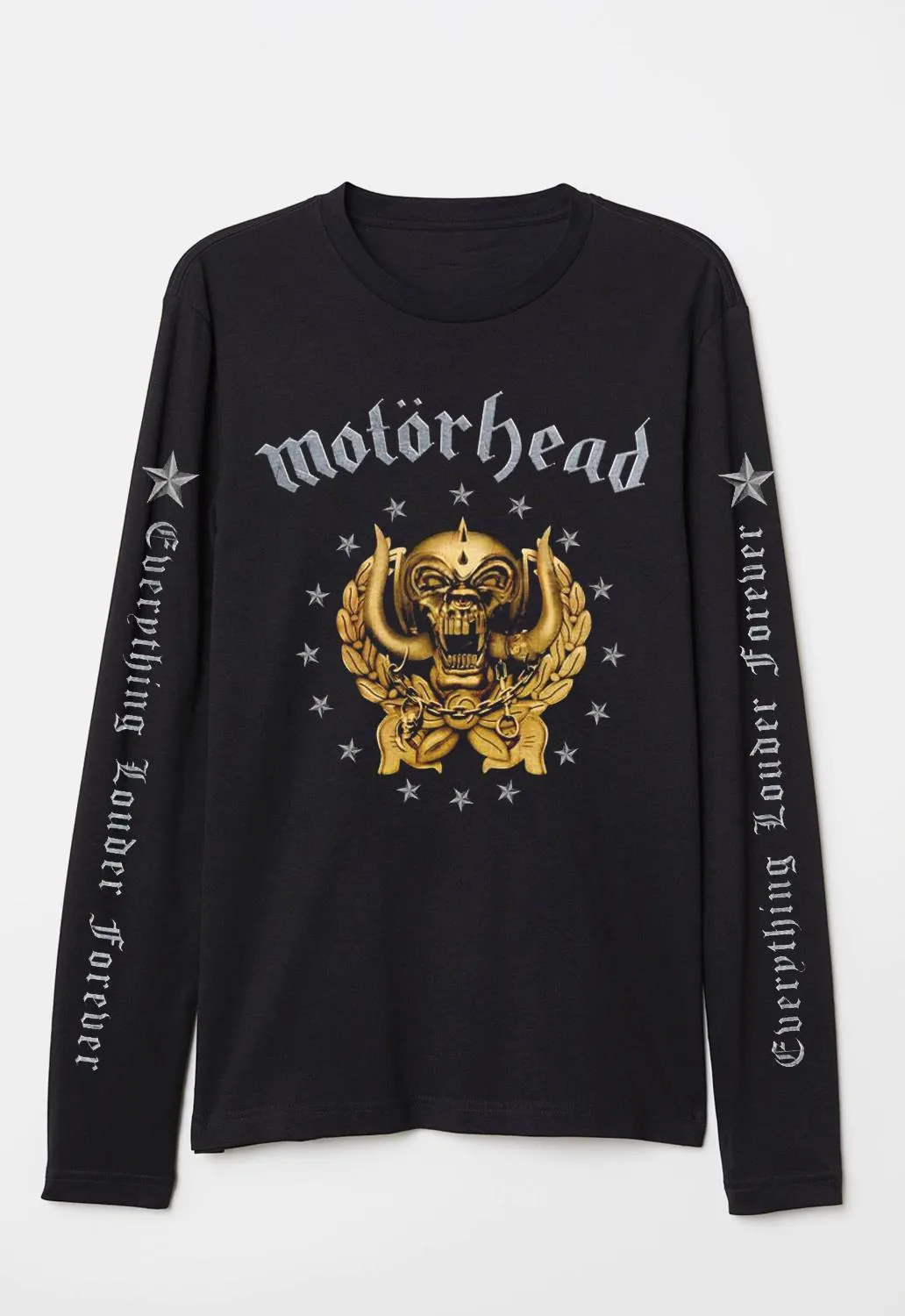 Everything Louder Forever Long Sleeved Top sold by Damaged Society