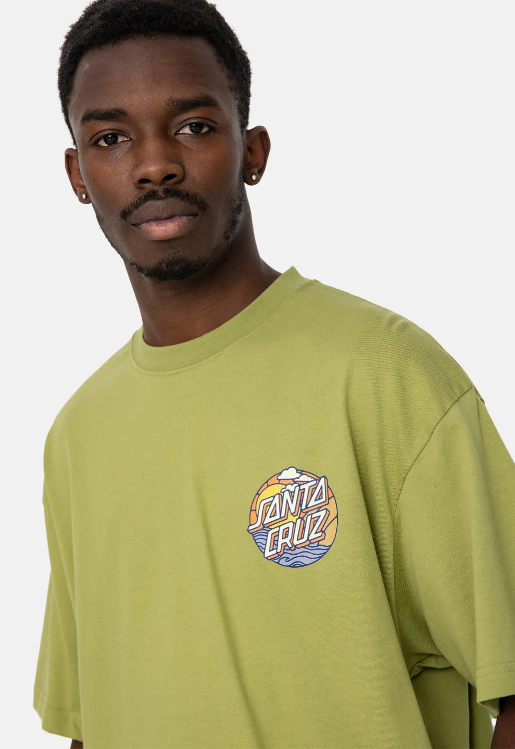Cliff View Dot T-Shirt sold by Damaged Society product image thumbnail 3