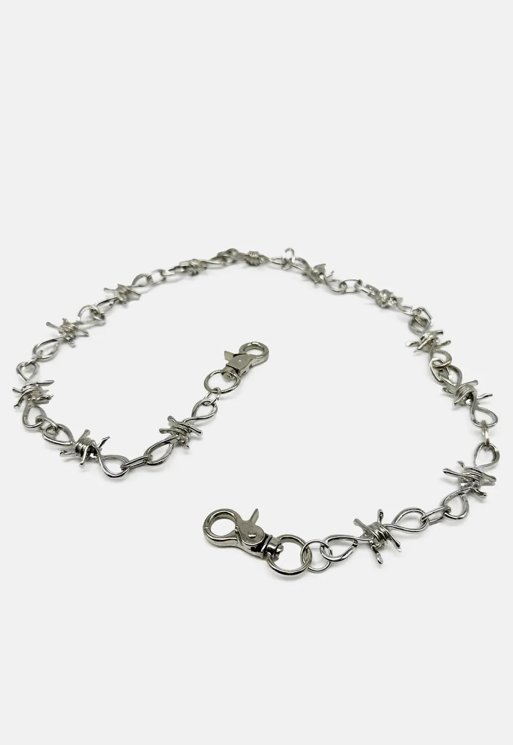 Barbed Wire Wallet Chain sold by Damaged Society