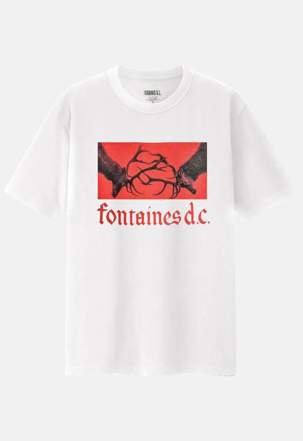 Clashing Stags T-Shirt sold by Damaged Society