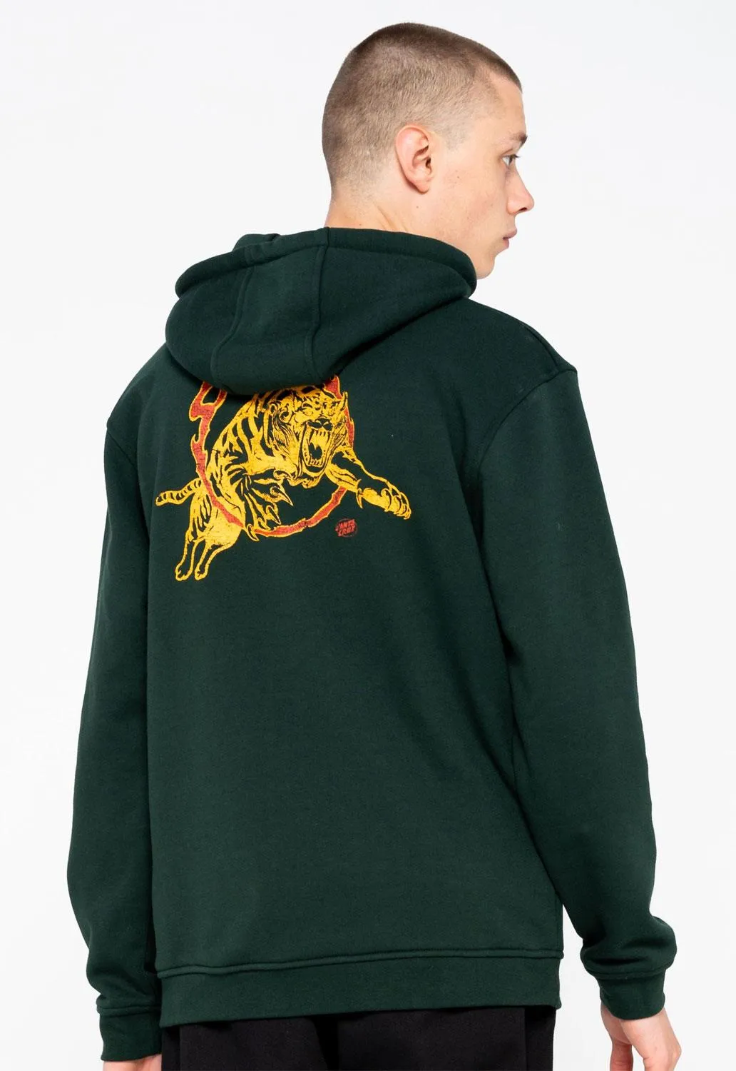 Salba Tiger Club Hoodie sold by Damaged Society product image thumbnail 2