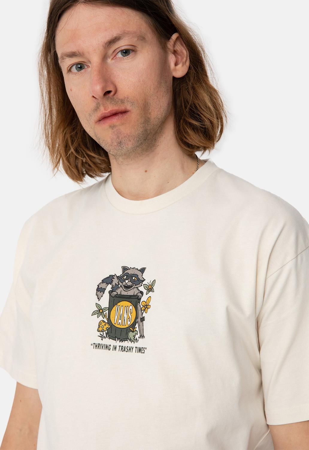 Thriving Raccoon T-Shirt sold by Damaged Society product image thumbnail 3
