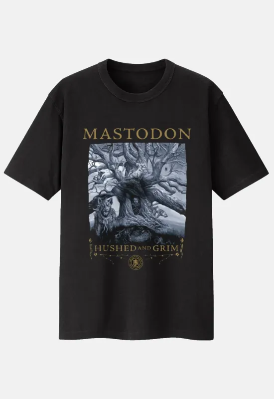 Hushed & Grim Cover T-Shirt sold by Damaged Society