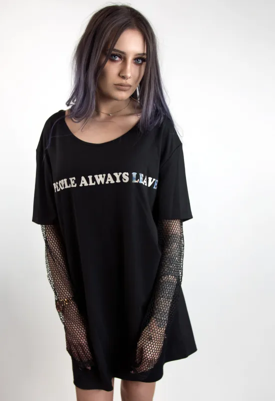 Peyton T-Shirt Dress sold by Damaged Society