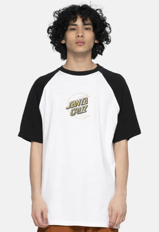 Holo Moon Dot Raglan T-Shirt sold by Damaged Society