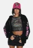 Love Wrapped Relaxed Zip Thru Hoodie sold by Damaged Society