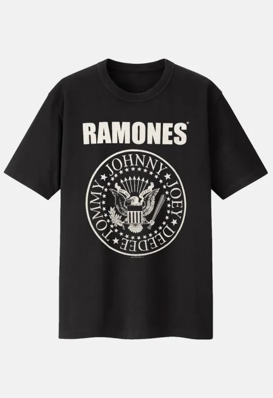 Hey Ho Lets Go T-Shirt made by Damaged Society