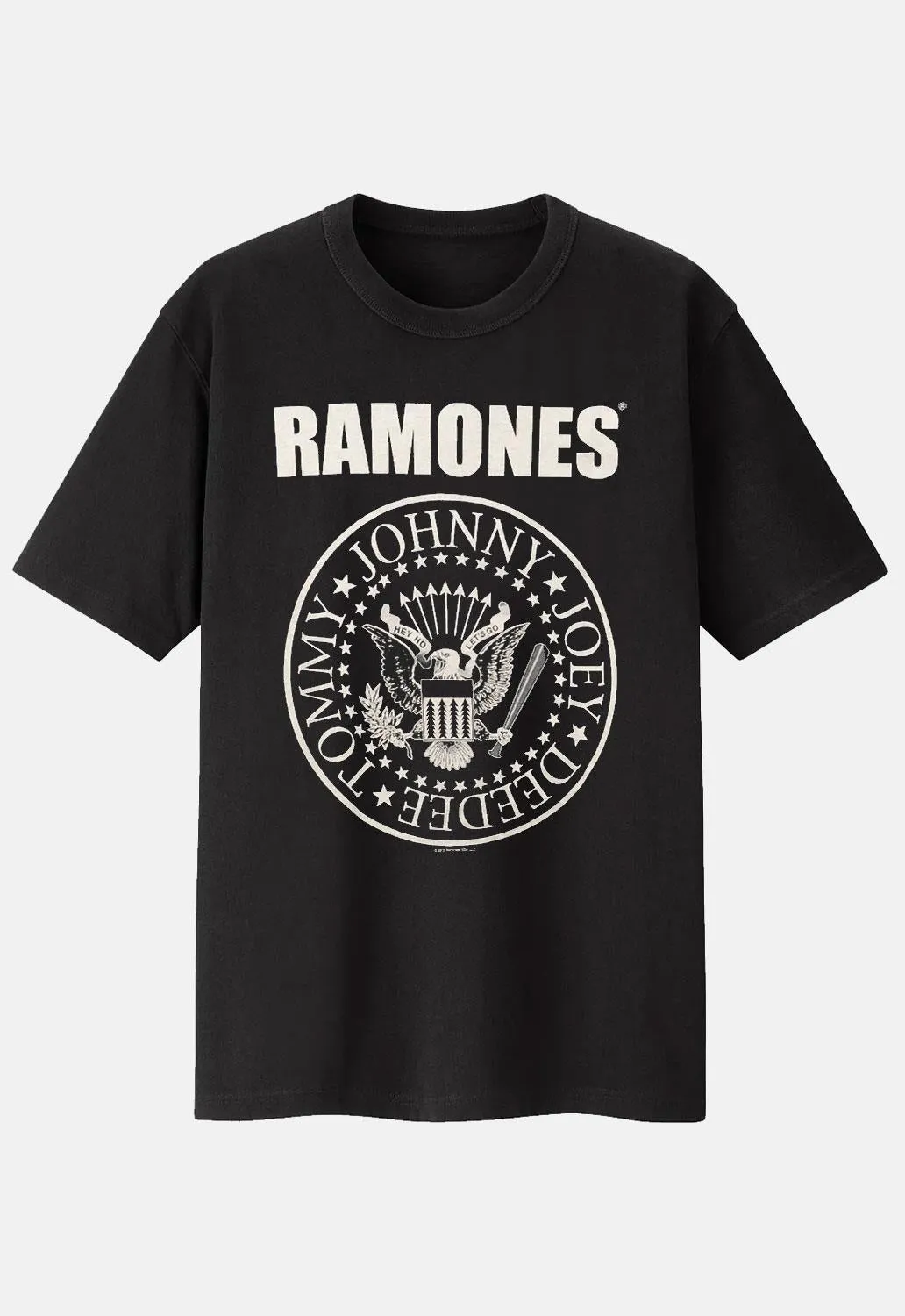 Hey Ho Lets Go T-Shirt sold by Damaged Society