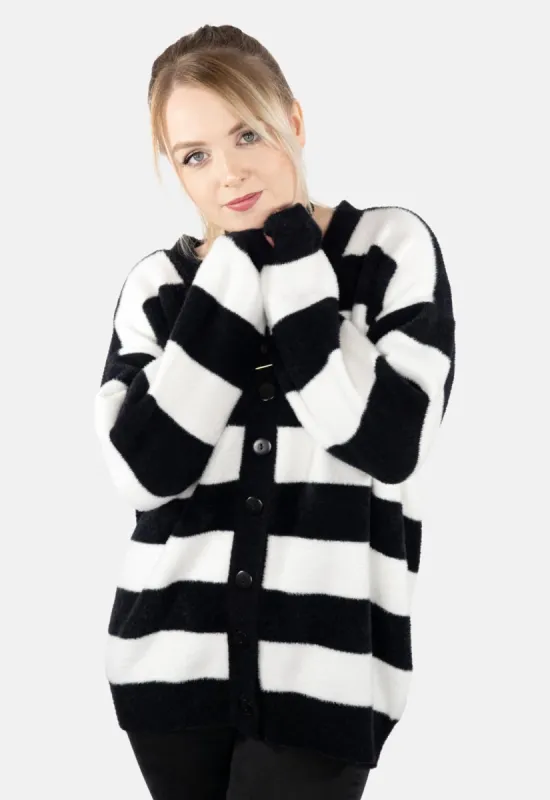 Lithium Knit Cardigan sold by Damaged Society